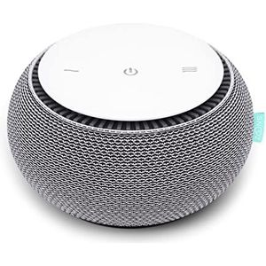 SNOOZ Smart White Noise Machine - Echte ventilator aan de binnenkant voor niet-lusende witte ruisgeluiden - App-gebaseerde afstandsbediening, slaaptimer en nachtlampje - Cloud