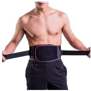 Buik-weg-gordel, Onderrugbrace Lendensteunriemen Korset Rugondersteuning Decompressieband Taille Trainer Trimmerriem Buik Trainers(S)