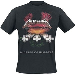 Metallica - Master of Puppets Tour Europe 86 T-shirt, Zwart, L