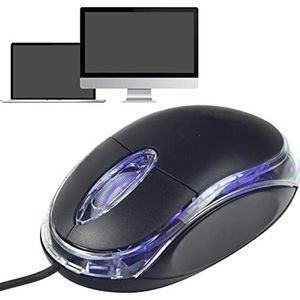 delr Programmeerbare Bedrade Muis - Draagbare Bedrade Muis | Lichtgewicht Milieuvriendelijke Programmering Muis voor Laptop PC