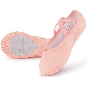 Soudittur Dansschoenen Balletschoenen Dames Meisje Roze 23 EU