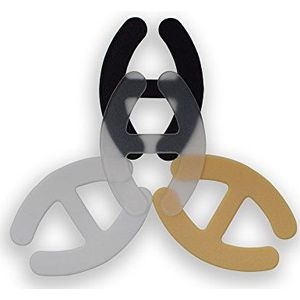 RAZOR Clips Racerback BH-clip, verbergt bandjes en decolleté controle BH-clips, Zwart, Beige, Wit, Helder1, various