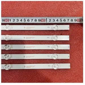 5 stuks/set LED-strips 8LED for On-n ONC50UB18C05 S-eptre X505BV-FSR ZX50ZC332M08A0V0-K600 ZX50ZC332M08A1V0-K600(2set For 2 TV)