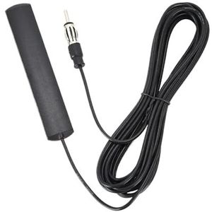 Universele Elektronische Autoradioantenne - 5/2m - Signaalversterker - 12V - Auto-accessoires