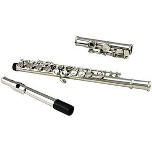 standaard dwarsfluit 16 Gesloten Gat Vernikkeld Split-E Sleutel C Fluit Muziekinstrument Voor Beginners fluit Muziekinstrument
