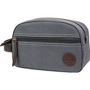 Timberland Wallets Classic Canvas Travel Kit (Charcoal)