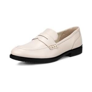 ECCO Women's Dress Classic 15 Penny Loafer, Limestone, 6-6.5