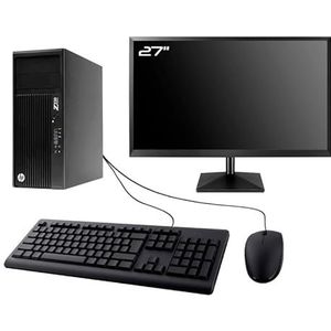 PC HP Z230 Gaming Display 27 inch RTX 3050 i5-4570 RAM 16GB 1TB SSD Windows 11 WiFi (gereviseerd)