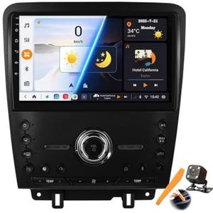 Y400s,YLOXFW Android 15.0 Autostereo Vervanging voor Mustang 2010-2014 Radio GPS Sat Navi 10'' Cartablet Multimedia Video Player FM BT Ontvanger met 4G WiFi Android Auto Carplay
