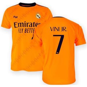 Real Madrid - Tweede tenueshirt seizoen 24/25, Vini Jr., volwassenen S, replica met officiële licentie