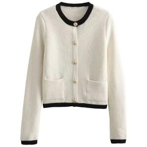 Polyester Oversized V-hals Vest Vrouwen Grof Gebreide Open Front Lange Mouw Getextureerde Weave Lounge Dragen Herfst Gelaagde Stuk Gezellige Lezen Compan, Beige_s, One size