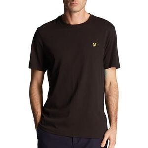 Lyle & Scott T-shirt met ronde hals voor heren - zwart - M