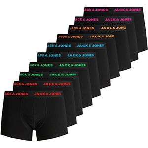 Jack & Jones Herenboxershorts, effen, 10 stuks, S