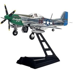 1 72 Schaal Voor US Air Force P51 Wereldoorlog II Mustang Vechter Legering Vliegtuigen Model Speelgoed P-51 Collectible Souvenir