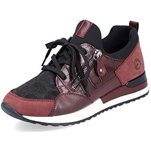 Remonte R2529 Sneakers voor dames, Rood combi 35, 39 EU