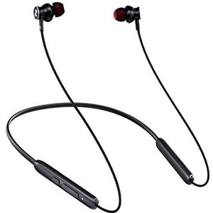 Rythflo Bluetooth hoofdtelefoon, V5.2 Draadloze Bluetooth Oordopjes w/Mic in-Ear Magnetische Nekband Oortelefoon 30 uur Speeltijd, IPX7 Zweetvrije Diepe Bass Headset voor Telefoongesprek Muziek Sport