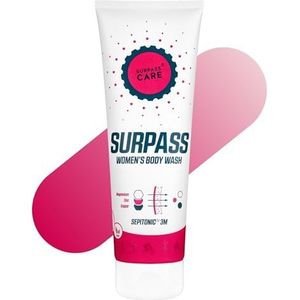 SURPASS After Sport Body Wash voor Vrouwen - met Magnesium - Hydrateert en Verbetert de Huidtextuur - Versnelt het Herstel na Intensieve Training - Geur van Jasmijn, Pioenroos en Passievrucht - 250ml