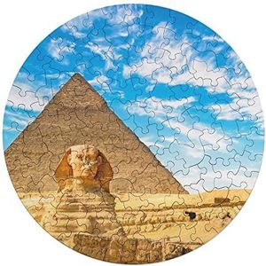 Sphinx En Piramide Dier Vormige Legpuzzels Leuke Houten Puzzel Familie Puzzel Geschenken 120 STKS
