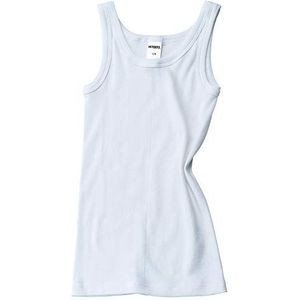 HERMKO 2800 Jongens onderhemd van 100% biologisch katoen, jongens tank top, Farbe:weiß, Größe Kinder:164