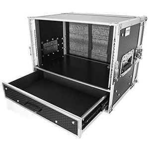 MUSIC STORE 19"" DD Pro Case 6HE Combo - 19"" Rack