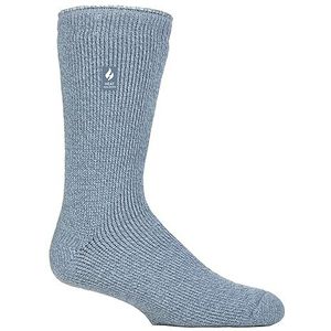 HEAT HOLDERS SOCKSHOP Heren 2.9 TOG Merino Wollen Sokken Pack van 1, Staal Blauw, One Size