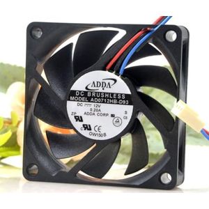 LMNCBVYA 12V 0.20A 70mm Cooling Fan AD0712HB-D93 for CPU Cooling |