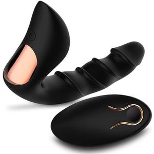 Prostaat Stimulor Speelgoed Prostata Vibrator Mannen Meerdere Vibratie Waterdichte Medische Grade Siliconen Amal Speelgoed AD8D