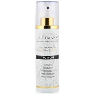 LUTTMANN® Two In One Spray 200 ml - 2-fase leave-in spray haarbehandeling met provitamine B5 voor extensions, pruiken, haarstukken en alle haarextensions - Made in Germany