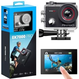 AKASO EK7000 Pro - Actie Camera - 4K/30FPS - 20MP - Waterdicht