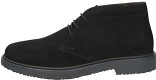 Geox - Veterboots - Blauw - Leer