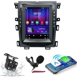 Android 15 Auto Stereo Navi voor F-ord Edge (2010-2015) 9.7 ""Touchcreen DVD Multimedia Speler met Draadloze Carplay Autoradio GPS Navigatie FM BT Ontvanger 5G-WiFi HIFI SWC DSP MIC,8g+128g
