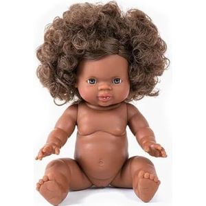 Minikane Pop Charlie Babypop van Paola Reina Gemaakt in Spanje, Gordis-pop 34 cm Niet-giftig Milieuvriendelijk Anatomisch Correct..