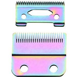 VRMETA Nieuwe upgrade professionele tondeuse vervangende messen voor Wahl Clippers Wahl 5-sterren Senior Magic Clip Compatibel met 8148, 8504, 1919, 2241, 2240, 8591 (kleur)