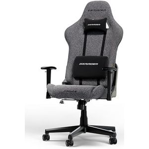 DXRacer PRINCE L Grijs Stof de Originele Gamingstoel