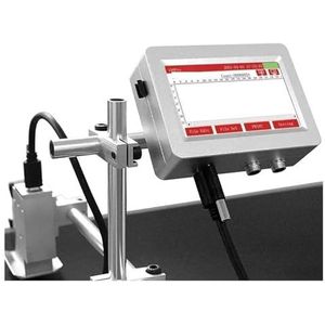 150Pro 12,7 mm online printer thermische inkjetprinter QR-barcode batchnummer logo vervaldatum printmachine Lichtgewicht en handig(Without ink)