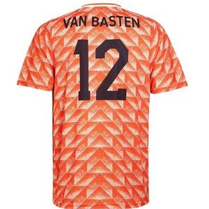 EK 88 Voetbalshirt van Basten - Nederlands Elftal - Oranje - Kind en Volwassenen - Maat XL