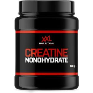 XXL Nutrition - Creatine Monohydraat - Supplement voor Spieropbouw & Prestaties, Vegan Creatine Monohydrate Poeder - Smaakloos - 500 gram