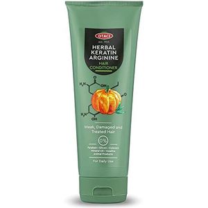 OTACI Herbal Pompoen Keratine Arginine Conditioner voor Intensieve Verzorging, voor Beschadigd en Behandeld Haar, Plantaardige Keratine, Volumegevend, Revitaliserend, Natuurlijk Veganistisch