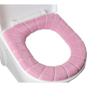 Toiletbrilkussens, Toiletbrilhoeskussen Veelkleurig(Pink)