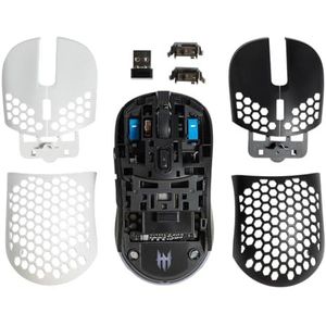 Tecware Pulse Elite Lightweight RGB Wireless Gaming Mouse with Interchangeable Black & White Honeycomb Shells included