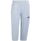 adidas Hombre WORKOUT ESSENTIALS FLEX WOVEN 3/4 PANT, halo silver, 3XL