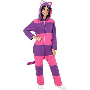 Funidelia - Cheshire Cat Onesie - Kostuum voor Vrouwen - Paars