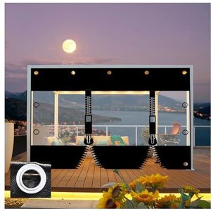 PVC-zeil - 0,5 mm - Waterdicht - Scheurbestendig - Geschikt voor Pergola - Patio - Veranda - Paviljoen