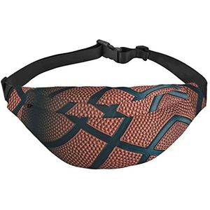 Flower Paris Eiffeltoren Fanny Pack voor mannen vrouwen, crossbody heuptas pack, grote crossbody, met verstelbare riemen, Basketbal Sport, Eén maat