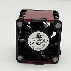 Original Delta FFR0612DHE 6038 6CM 12V 3.30A Ultra Violent PWM speed control server fan