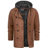 Indicode - Cliff Coat - Korte Jas - Camel