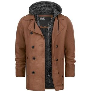Indicode - Cliff Coat - Korte Jas - Camel