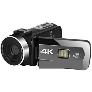 Digitale Camera, 48MP 4K Digitale Foto Camera for Fotografie Vlog Video Digitale Camcorder Live Stream Webcam Autofocus Camcorder(32G SD Card)