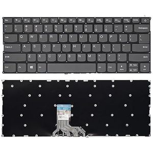 Amerikaans/Russisch laptoptoetsenbord voor Lenovo voor Yoga 720-12 720-13 720-13ISK 720-13IKB 720-13KBR met achtergrondverlichting(US Grey Power)