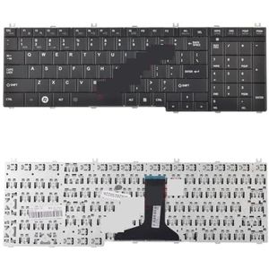 Laptoptoetsenbord voor Satellite L670 L670D L675 L675D C660 C660D C655 L655 L655D C650 C650D L650 C670 L750 L750D(US black)